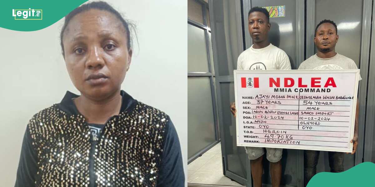 Photos: 4 arrested as NDLEA makes massive drug seizure at Lagos Airport