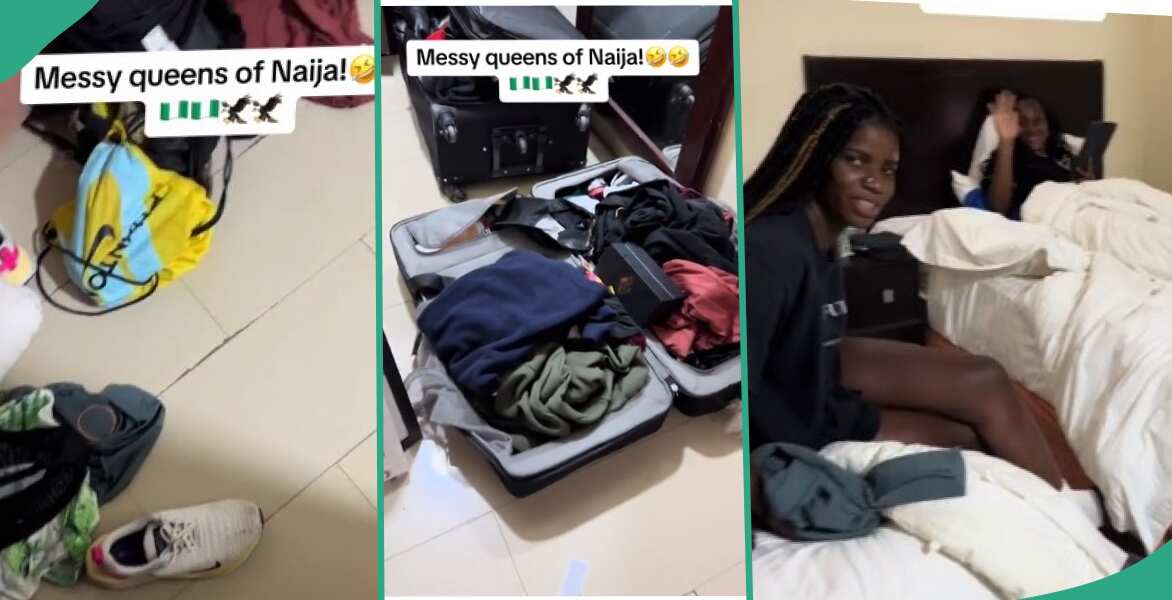 "Messy Queens of Naija": New Video Shows the Scattered Room of Super Falcons Players, Alozie Spotted