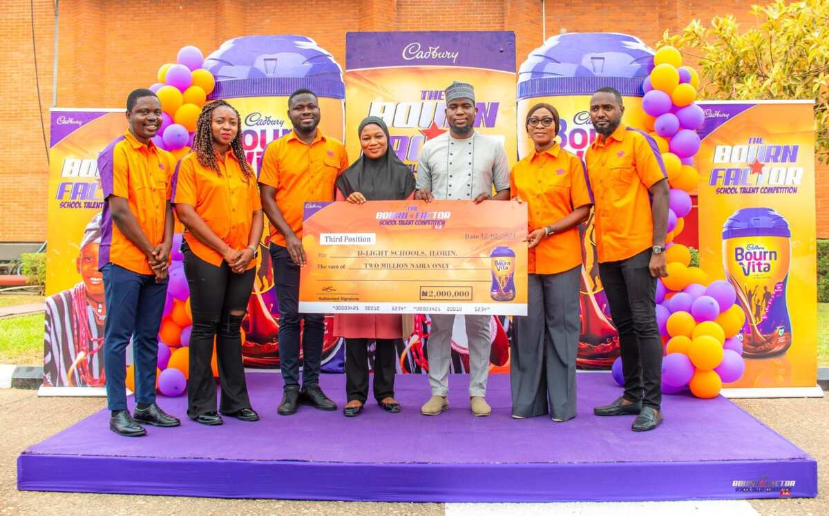 Cadbury Nigeria rewards Bourn Factor Season 5 winners