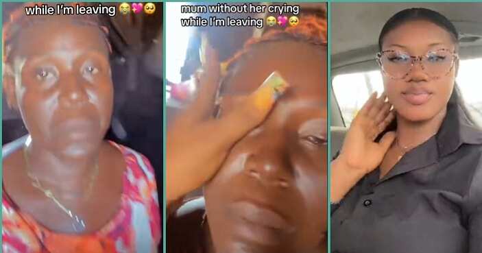 "She's always crying": Lady who lost twin sister says mum can't get over it