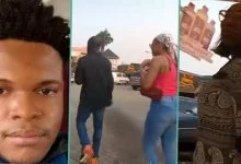 "I Have A Wife": Excited Man Stops Strangers on the Road to Tell Them His Marital Status