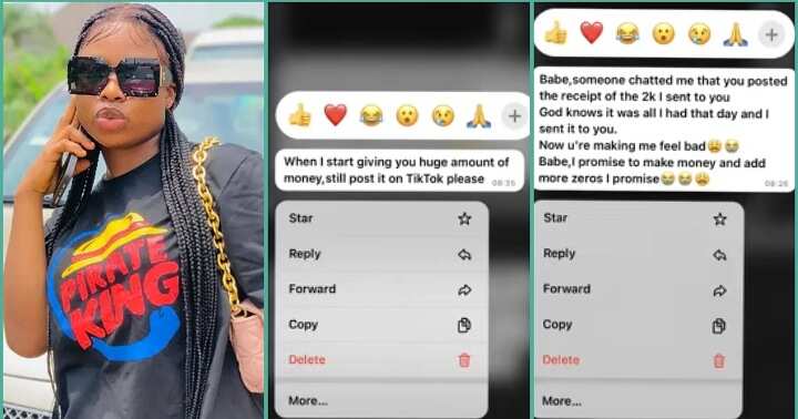 "Please Don't Give Up on Me": Broke Boyfriend Who Sent N2k to Girlfriend Begs in Leaked Chat