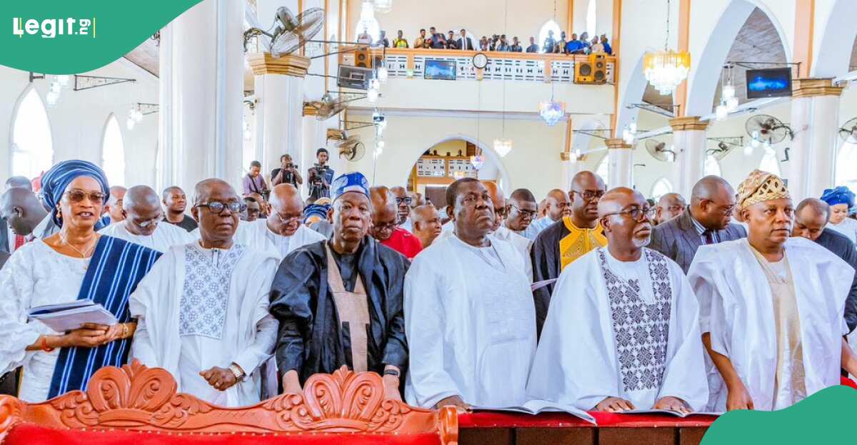 Tinubu joins Ondo state in mourning as ex-Governor Akeredolu laid to rest