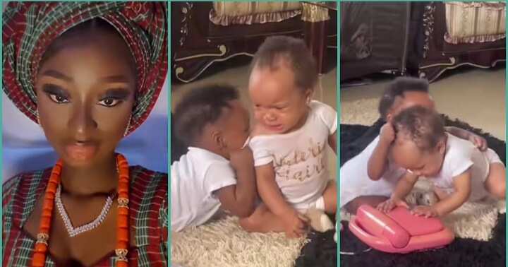 "I'm Tired of Separating Fight": Lady Whose Parents Delivered Twins after 20 Years Laments in Video