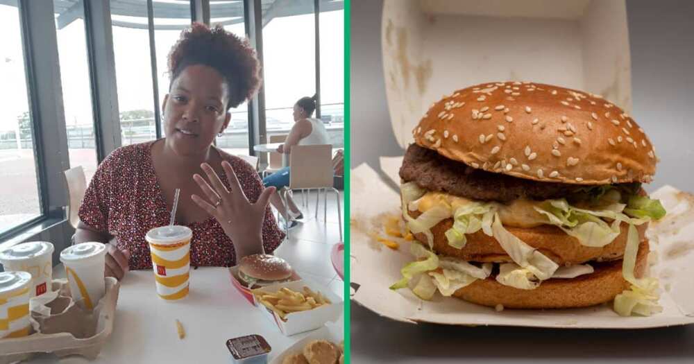 A man adorably proposed to his woman at McDonalds. The TikTok picture post is going viral.