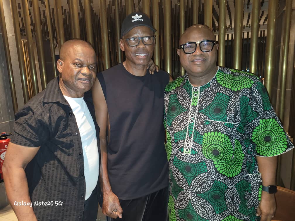 AFCON Final big family reunion for Super Eagles stars, coaches