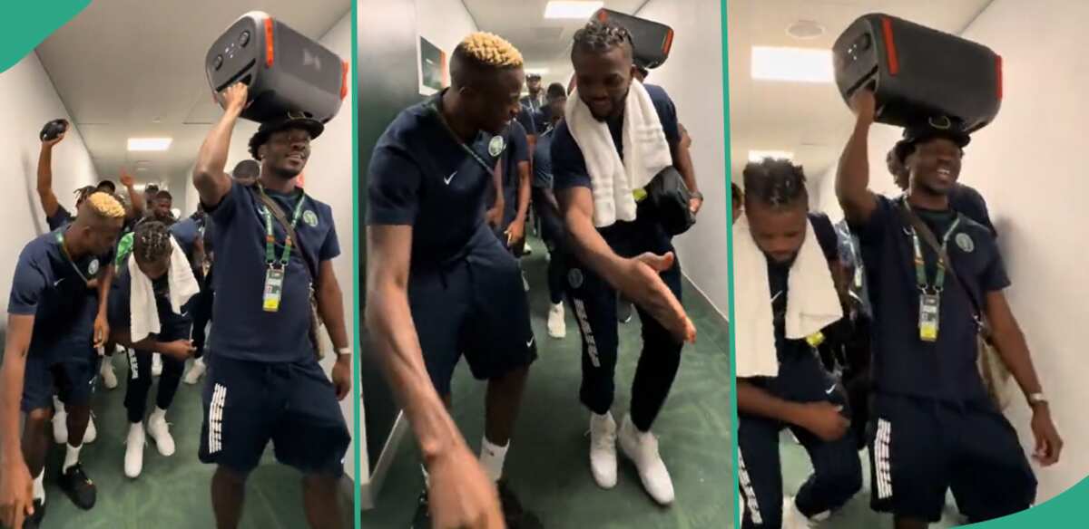 "It's sweeter than World Cup": Ola Aina carries speaker on his head during dance