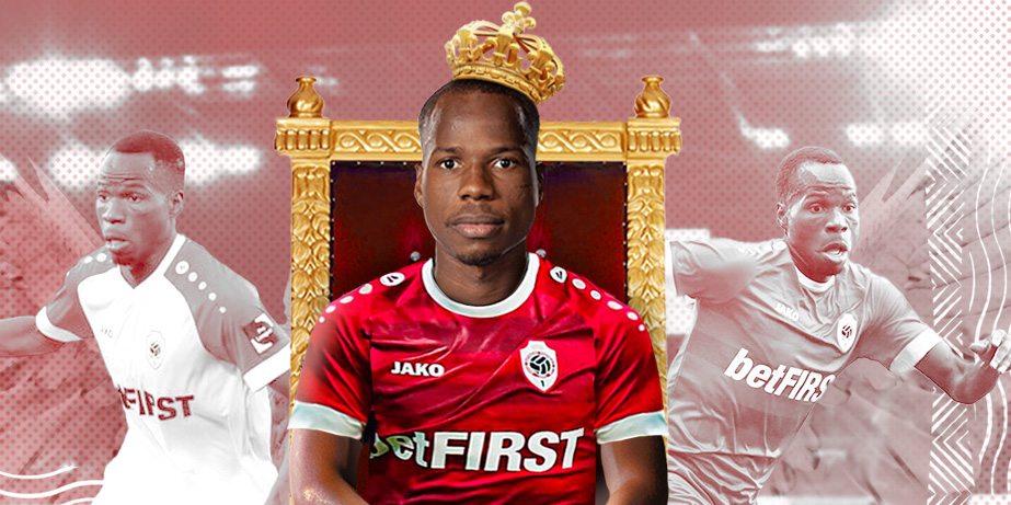 Alhassan Yusuf records 100 appearances with Belgian champions Antwerp