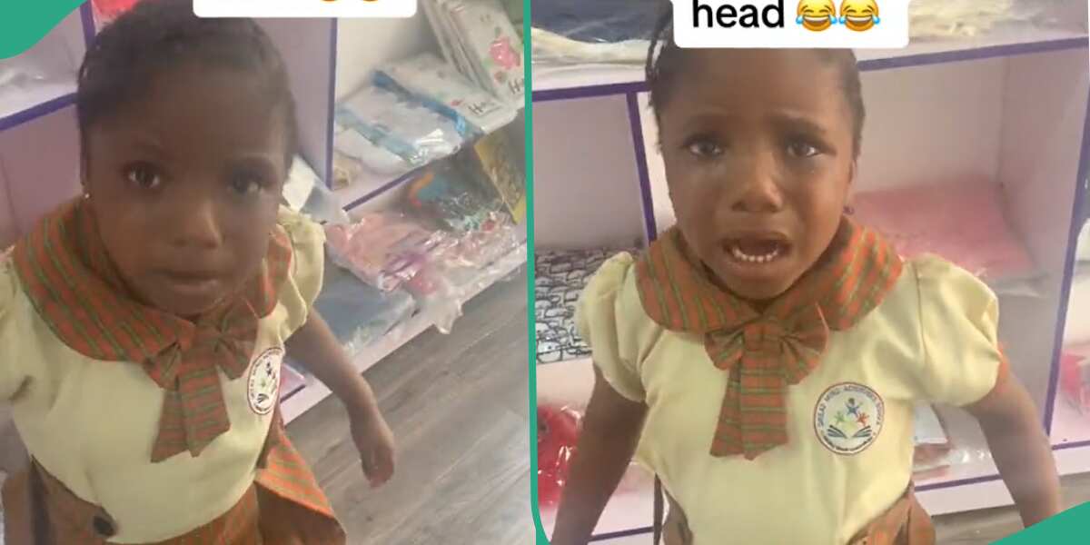 Baby cries after she swallowed udala seed and her mum said it will germinate