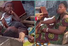Accounting Graduate Sleeps By Roadside With Kids after Hubby Impregnated House Help, Threw Them Out