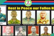 Nigerian military release fresh update on funeral of slain soldiers in Delta