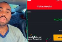 Nigerian man wins N60m on SportyBet with just N798, flaunts his ticket online