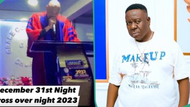 "What I saw": Video shows pastor prophesying about Mr Ibu's death in 2023