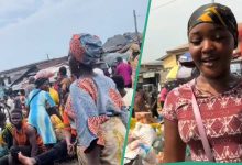 “My love for hard working girls”: Nigerian lady shows off her food business prod...