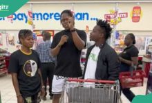 “Over N180k”: Nigerian man asks couple to pick things at mall within 30 seconds