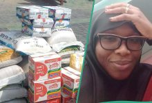 Ramadan: Nigerian teacher gets 50kg bag of rice and spaghetti from school owner