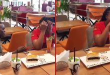 "He even invited a cameraman": Lady ignores man after he kneels to propose to he...