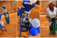 Nigerian lady buys grinding machine for her mother, shares her emotional reactio...