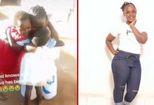 Lady returns from abroad to look after her kids after seeing them on video call