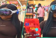 “I got it 7m”: Nigerian lady visits mall with her vision pro, shares experience