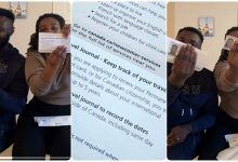 Young couple becomes permanent resident in Canada, celebrates by unveiling envel...