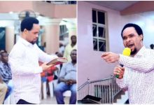 "You're illiterate": Prophet Odumeje tells boy who corrected him for pronouncing...