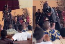 Drama as student grabs lecturer's neck during class presentation, video emerges