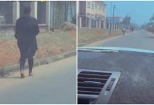 "From the back, I already knew": Man sees popular Nollywood actress trekking in...