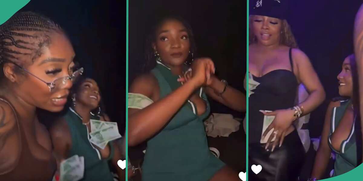 “Love to see it”: Tiwa Savage, Toke Makinwa spray money on Simi at nightclub, lo...