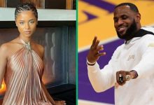 "What a star": Video of Tyla with Lebron James at Lakers' game trends