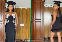"It's So Regal": Netizens Hail Fashionista’s Graduation Dress, Trends With 1.2 Million TikTok Views