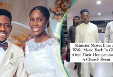 “They Look Innocent”: People Imagine Things As Moses Bliss and Wife Arrive at Church After Honeymoon