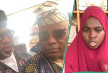 Young Lady in Ogun State Grasps Opportunity Before Her, Sells Handbag to Vice President of Nigeria