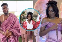 Bride Goes Braless As She Rocks a Beaded Kente Gown for Her Plush Wedding: "This Is Stunning"