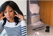 "I Was in the Bathroom": Nigerian Woman Cries out over Damage Her Little Daughter Did, Shares Photo