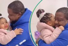 “I Felt the Hug, 1st Time in 4 Years”: Sweet Moment Actor Browny Igboegwu’s Daughter Held Her Dad