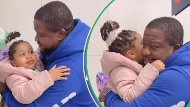 “I Felt the Hug, 1st Time in 4 Years”: Sweet Moment Actor Browny Igboegwu’s Daughter Held Her Dad