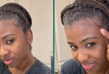 "I'm 31": Young-looking Lady Grows Grey Hair, People Mistake Her For Teenager Due to Her Beauty