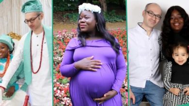 "Relocating to Germany Changed My Life": Lady Who Moved Abroad Marries Oyinbo Man, Gives Birth
