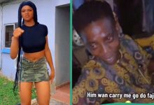 "You Wan Toast Me?" Nigerian Lady Laughs at Keke Driver Toasting Her in Video, Generates Buzz Online
