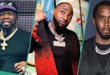 “50 Cent Is Funny”: Davido Trends Online As He Reacts to US Rapper’s Saga With Diddy
