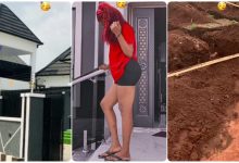 Nigerian Lady Builds Huge House, Shows Its Progress from Start to Finish in Video