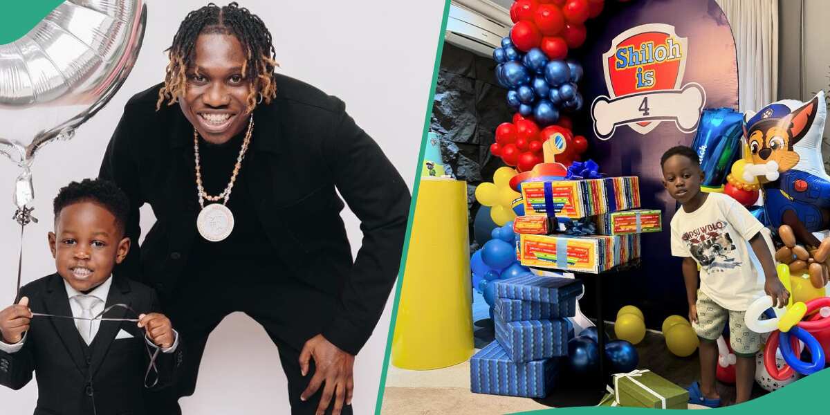 Zlatan Ibile Spoils Son Shiloh With Gifts on 4th Birthday, Fans React: “Your Papa Worked Hard for U”