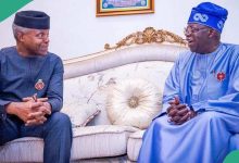 Osinbajo Makes 1 Special Request to God on Behalf of Tinubu As Nigeria’s President Clocks 72