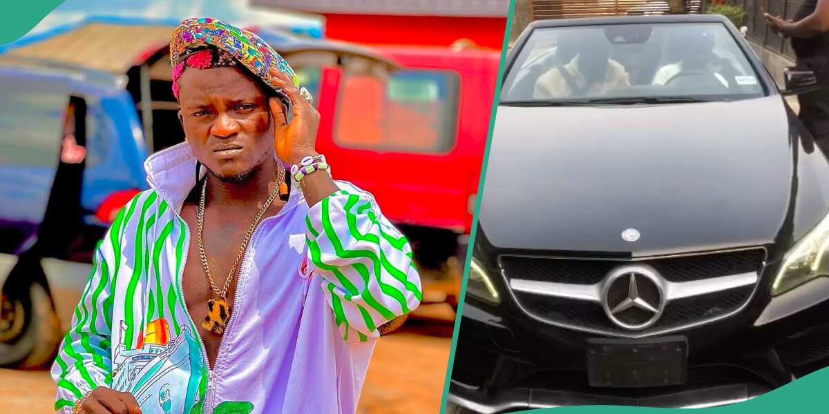 "Na To Go Follow Woman": Portable Zazu Reveals Next Agenda After Receiving Benz From Abuja Fan