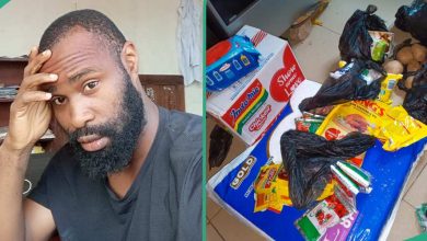 "My Salary Has Finished": Man Who Gave His Wife ATM Card Shows Things She Bought During Shopping
