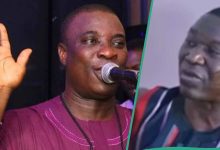 "Liar, You Snatched My Girlfriend, I Brought Her to Your House": KWAM1's Son Replies At Ayankunle