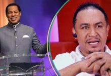 Watch viral video of Pastor Chris Oyakhilome speaking about raising more than 50 people from the dead, Daddy Freeze reacts