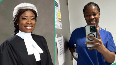 Video: This lady is a trained lawyer, but she now works as a nurse