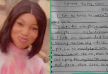 "Him or nothing": Love letter 14-year-old Nigerian girl wrote to her boyfriend leaks online, stuns people